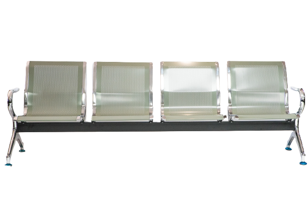 Airport Bench 4 Seater Mild Steel 240cm WA3