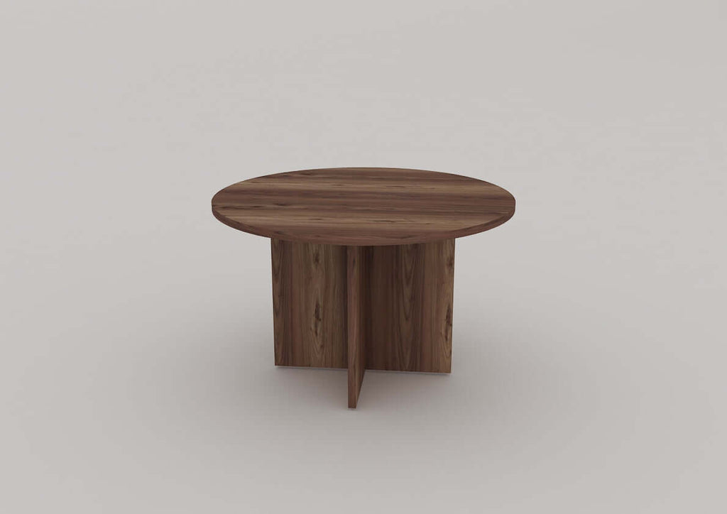 Dark oak meeting table Minyatur style, model MT01 small conference room  