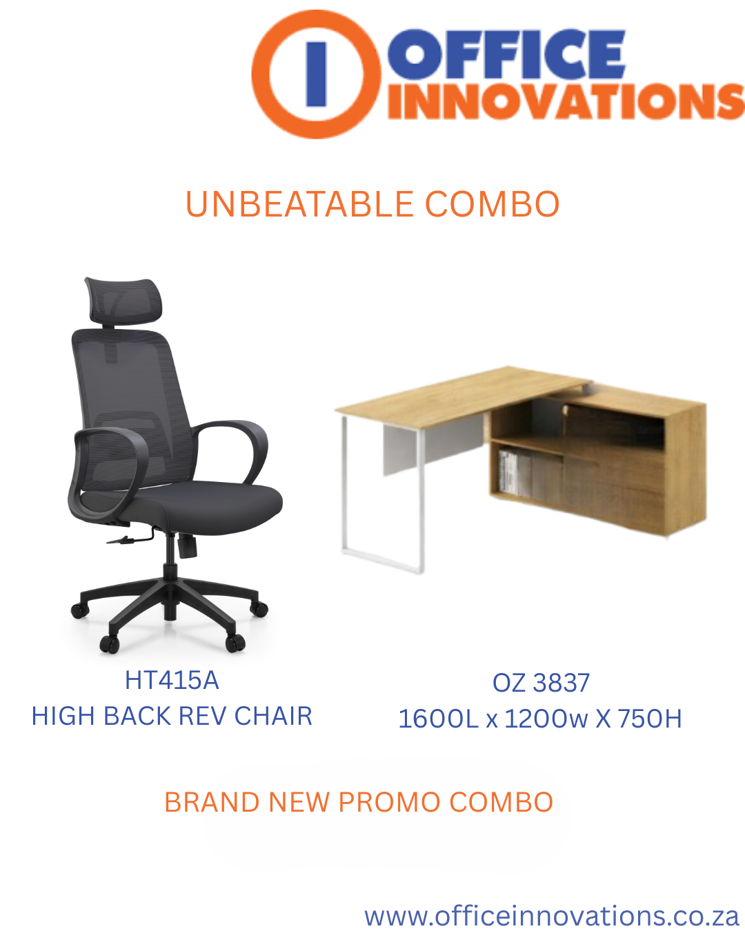 Office Desk Chair Combo HT415A-OZ3837
