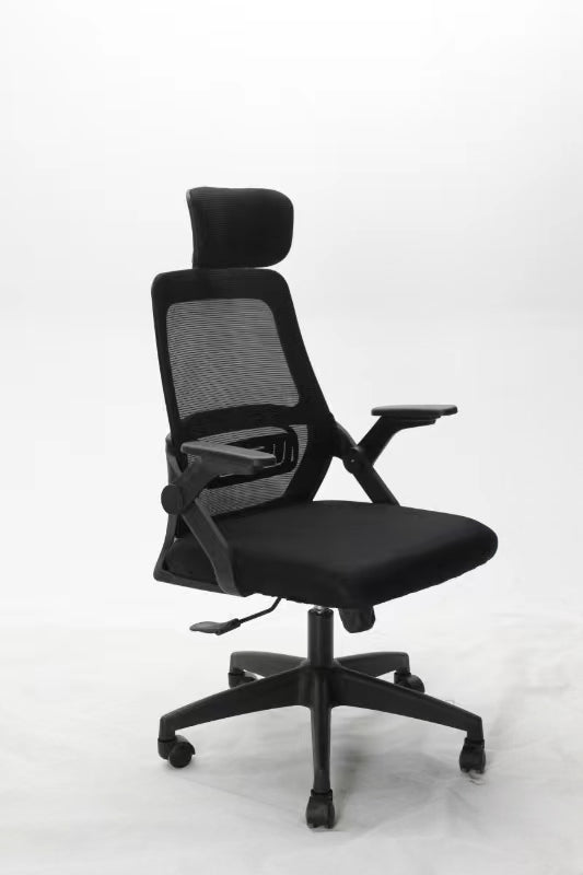 Ergonomic office chair black comfortable workspace chair, model HT811A  