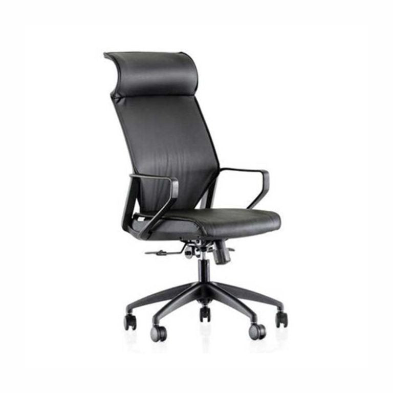 Ergonomic office chair relax style black comfortable design, model 200P  