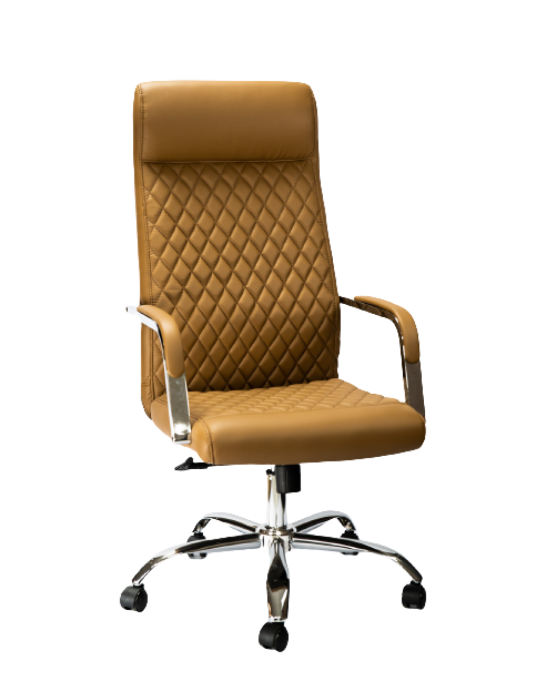 High Back Leather Chair Chrome Base SP927A