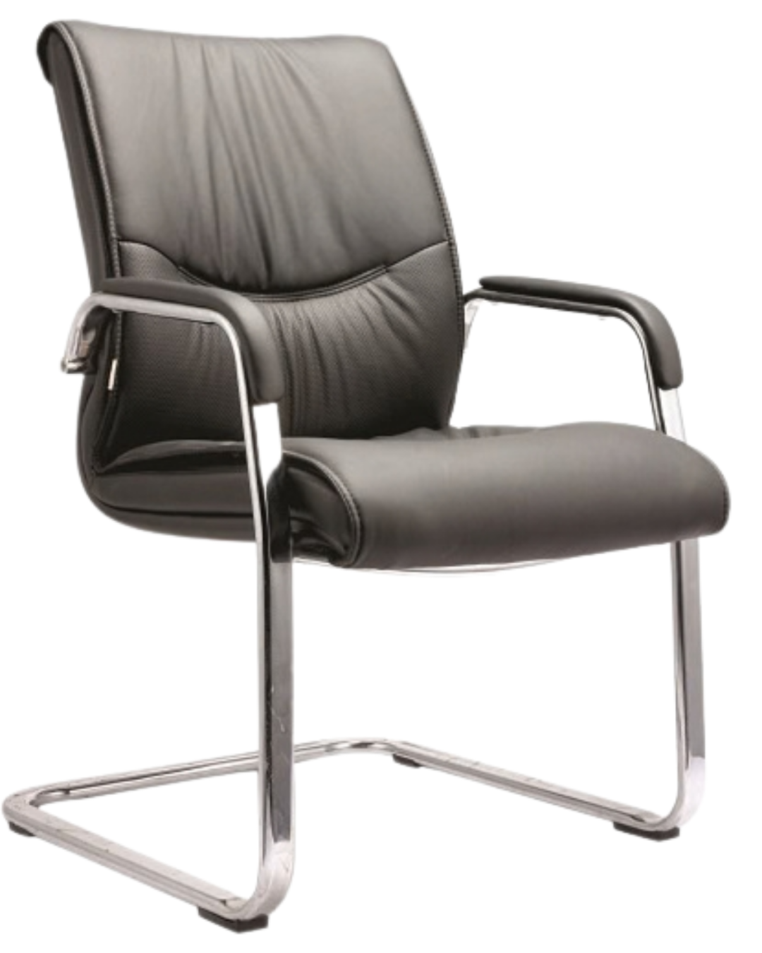 Office Chair Visitors RF52XD Black Leather