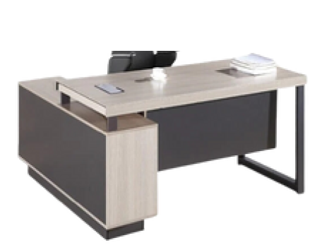 Melamine office desk 180cm modern workspace, model OZ-1708  