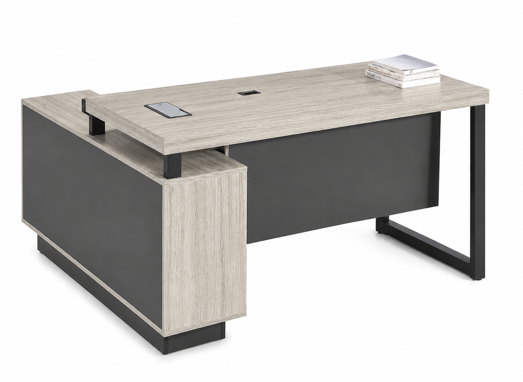 Office Desk Melamine 180cm OZ1708