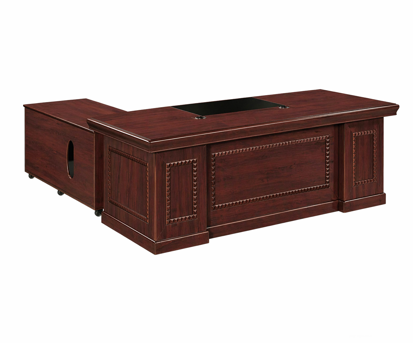 Office Desk with Credenza & Mobile Drawer 160cm STLA31