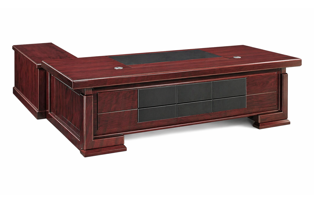 Office Desk with Credenza & Mobile Drawer STLA7-20 (3 Sizes)