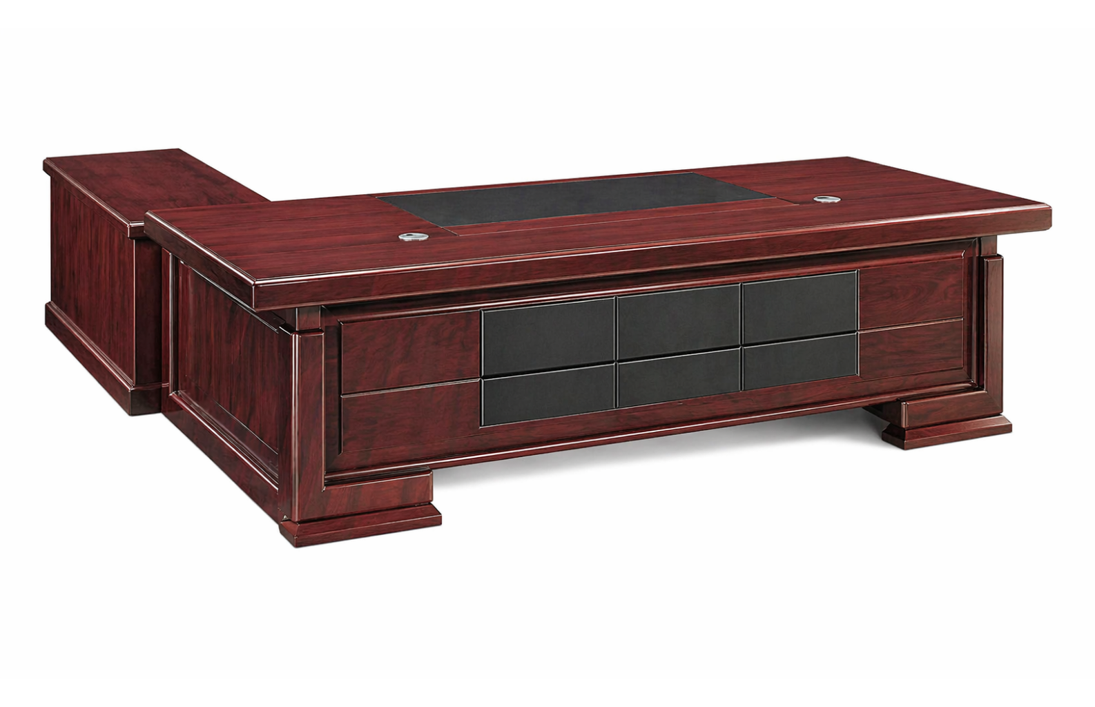 Office Desk with Credenza & Mobile Drawer STLA7-20 (3 Sizes)