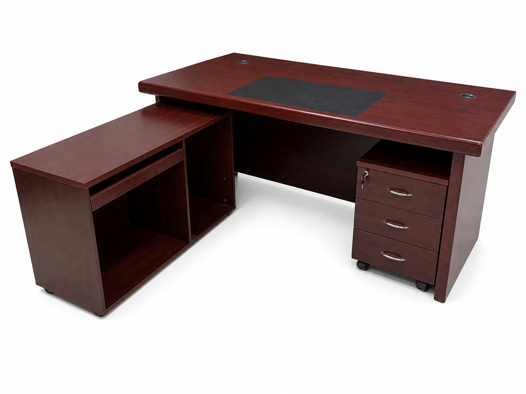 Office Desk + Drawers STLMP (3 Sizes)