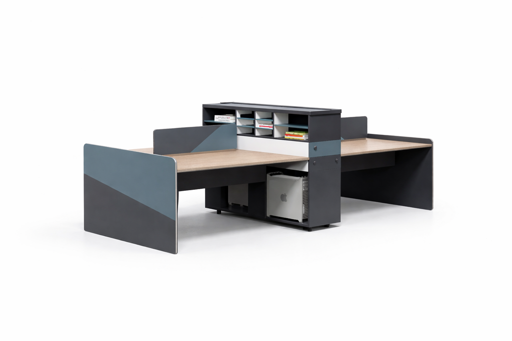 4 Way Workstation OZ2318 Light Oak