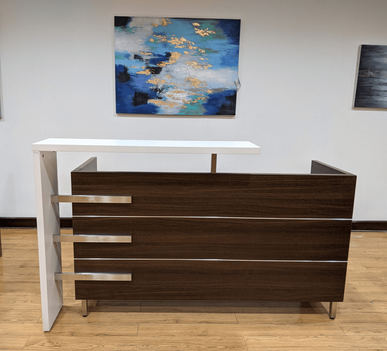 Reception counter OZ-830 professional office entrance furniture  